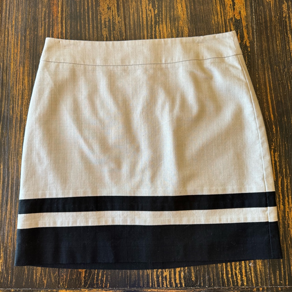 Ann Taylor LOFT Lined Cotton Skirt - Women's Size 8P